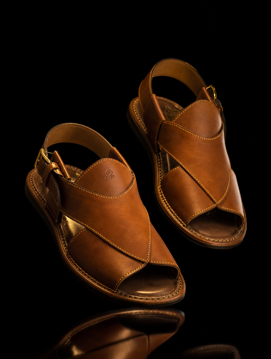 Handcrafted leather sandals
